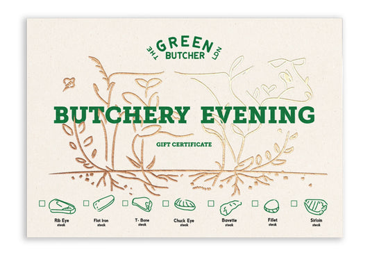 1x Gift Voucher for a Butchery Class