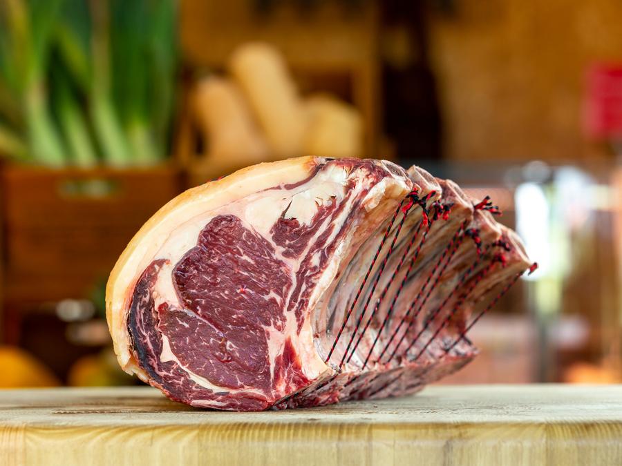 Organic Rib Of Beef - £30 deposit