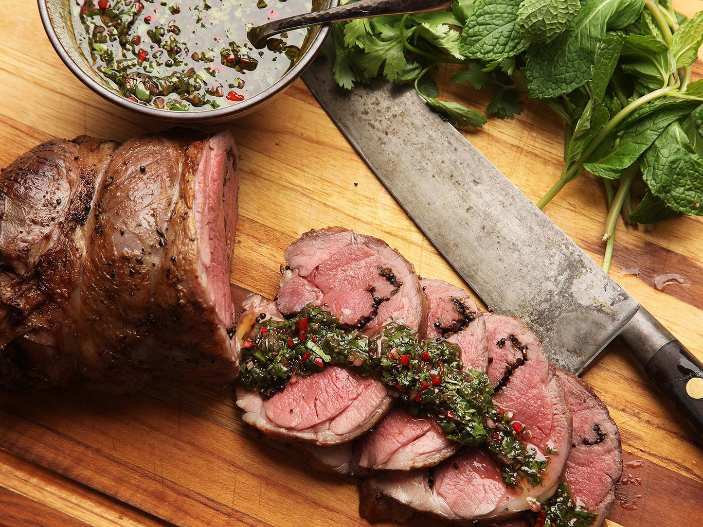 Organic Leg Of Lamb - Boned & Rolled