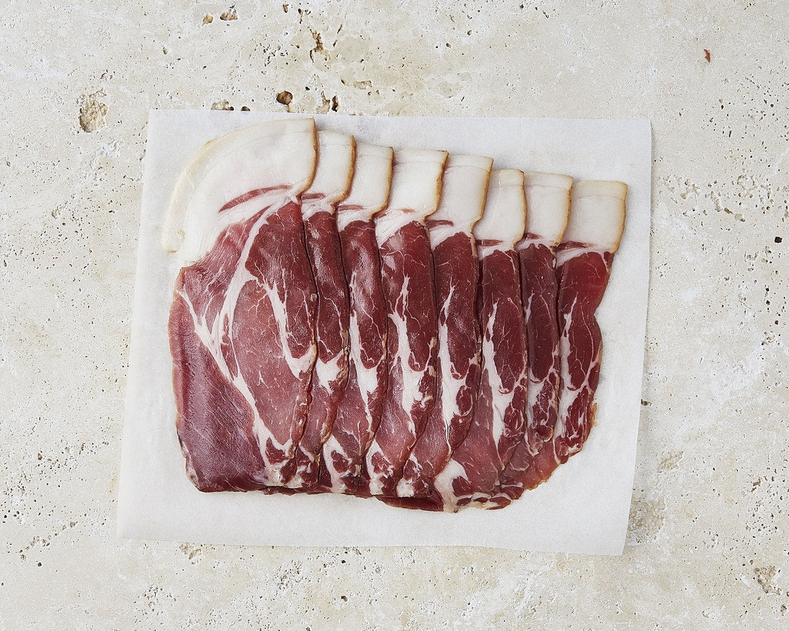 Organic Smoked Collar Bacon